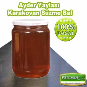 Ayder Karakovan Süzme Bal (1Kg)